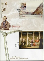 Charles Darwin-, Franziskaner Orden-, portugiesische Kunst-, Europa- ...