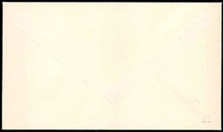 Tag der Briefmarke 1956 auf Schmuck-FDC, Luxus.