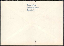 100 Jahre Stadt Merzig im waager. Paar mit portogerechter ZF auf R ...