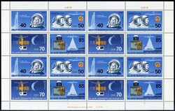 25 Jahre bemannter Weltraumflug 1986, der ZD-Bogen tadellos ...
