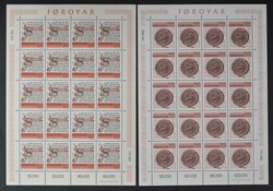 historische Schriften 1981, der kpl. Satz jew. im Original-20er-Bogen ...