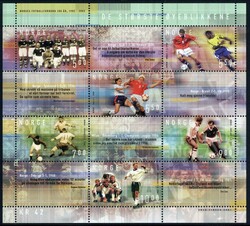 100 Jahre norwegischer Fußball-Verband II.-Block 2002, tadellos ...