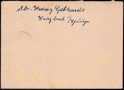 Briefmarkenausstellung Berlin-Block 1954, als EF auf Brief von ...