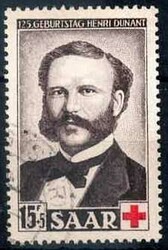 Rotes Kreuz 1953, mit sauberem Eck-Stpl., Pracht. M€ 10,--