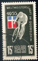 Querfeldein-Radweltmeisterschaft Saarbrücken 1955, mit glasklarer ...