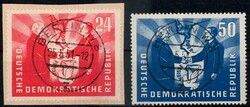 Deutsch-Polnische Freundschaft 1951, jew. ideal mit Vollstpl. der ...
