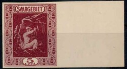 5 C. Landschaftsbilder 1922, mit rechtem Seitenrand, im ungezähnten ...