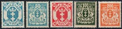 Freimarken-Satz 1923, tadellos postfrisch, Pracht. M€ 6,--