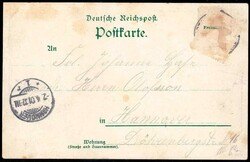 Egestorf a. Deister: mehrfarbige Lithographie-AK 'Gruß aus Egestorf ...