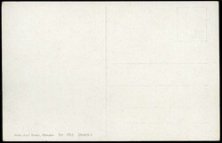 Propagandakarte zu Beginn des I. WK 1914, hier 'Wettlaufen', inters. ...