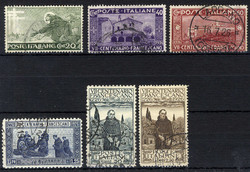 Heiliger Franziskus-Satz 1926, sauber gest., Kabinett.
