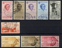 Teil-Bellini-Satz 1935, sauber und schön gest., Pracht. M€ 237,-- ...