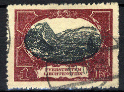 1 Fr. Freimarke 1921, sauber und schön gest., Pracht.