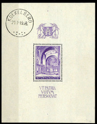 Basilika von Koekelberg-Block 1938, sauber gest., Pracht.