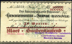 110.80: Banknotes - Germany