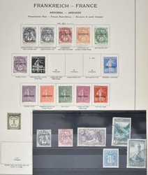1670: Andorra French Post - Collections