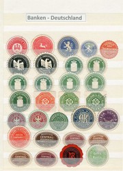 7960: Lots and Collections Vignettes and letter seals - Collections
