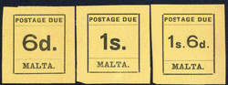4355: Malta - Postage due stamps