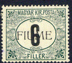 2555: Fiume - Postage due stamps
