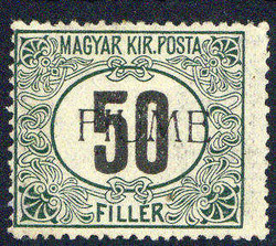 2555: Fiume - Postage due stamps