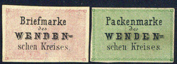 5465: Russia Wendensche Circle Post