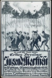 Kaiserreich Wandervogel/Künstlerkarten: 1910 - 1918, hochinters. und ...