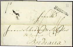 Ca. 1750 - 1875, umfangr., postgeschichtl. Slg. auf ...