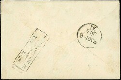 Feld-Post Relais No 103: Kuvert mit glasklarem Abschlag dieses sehr ...