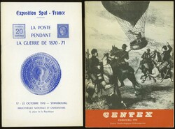 Deutschland/Frankreich: 1970, der Katalog zur 'Centex Fribourg' über ...