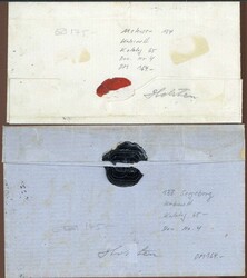 Ringnummernstpl.'133' und '134' (Segeberg bzw. Uetersen), zwei ...