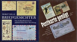 Hille, Horst: 'Briefgesichter' und 'Postkarte genügt', die beiden ...