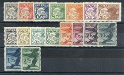 Flugpostmarken-Satz 1925, tadellos postfrisch, Kabinett. M€ 420 ...