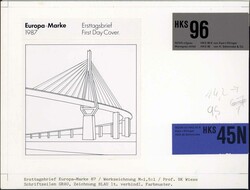 Europa: Moderne Architektur 1987, zwei Original-Entwürfe in den ...