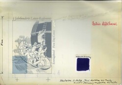 300 Jahre Lotsen-Reglements 1979, Original-Entwurf (ca. 41,2 x 29,6 ...