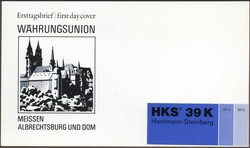 10 Pf., 50 Pf., 80 Pf. und 200 Pf. Bauwerke und Denkmäler 1990, vier ...