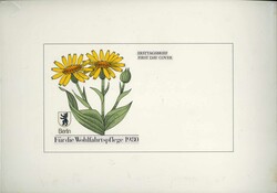 Wohlfahrt: Gefährdete Ackerwildkräuter 1980, ein Original-Entwurf ...