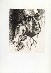 100. Geburtstag von Jean Monnet 1988, Original-Entwurf (ca. 21,1 x 29 ...