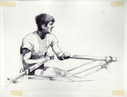 Sporthilfe-Sätze 1981, vier Bund- und Berlin-Original-Entwürfe (ca. ...