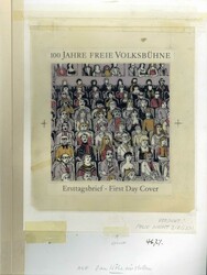 Tag der Briefmarke 1994, Original-Entwurf (ca. 19,9 x 28,9 cm) zu ...
