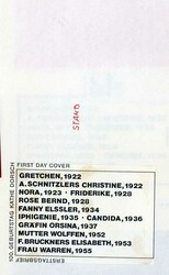 100. Geburtstag von Käthe Dorsch 1990, Original-Entwurf (ca. 25,6 x ...