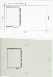 100 Jahre Alfred-Nobel-Testament 1995, Original-Entwurf (ca. 21,3 x ...