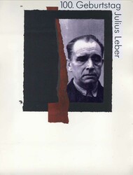 100. Geburtstag von Julius Leber 1991, Original-Entwurf (ca. 31,2 x ...