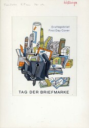 Tag der Briefmarke 1995, Original-Entwurf (ca. 19,2 x 27 cm) zu einem ...
