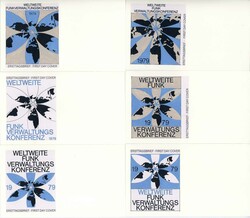 Weltweite Funkverwaltungs-Konferenz 1979, Original-Entwurf (ca. 31,2 ...