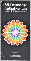 Deutscher Katholikentag 1978, Original-Entwurf (27,9 x 21 cm) zu ...
