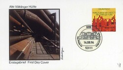 UNESCO-Welterbe: Alte Völklinger Hütte 1996, zwei ...