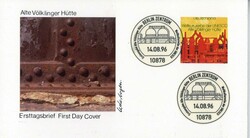 UNESCO-Welterbe: Alte Völklinger Hütte 1996, zwei ...