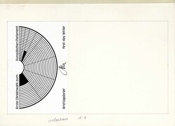 Erste Direktwahlen zum europ. Parlament 1979, Original-Entwurf (18,2 ...