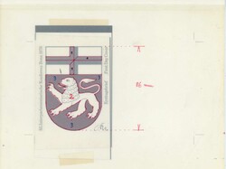 Interparlamentarische Konferenz 1978, Original-Entwurf (23,8 x 18,3 ...