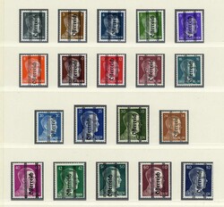 1945 - 1997, postfrische Kollektion auf Lindner-T-Vordruckseiten ...